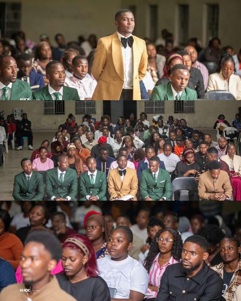 Congregation gathered in worship